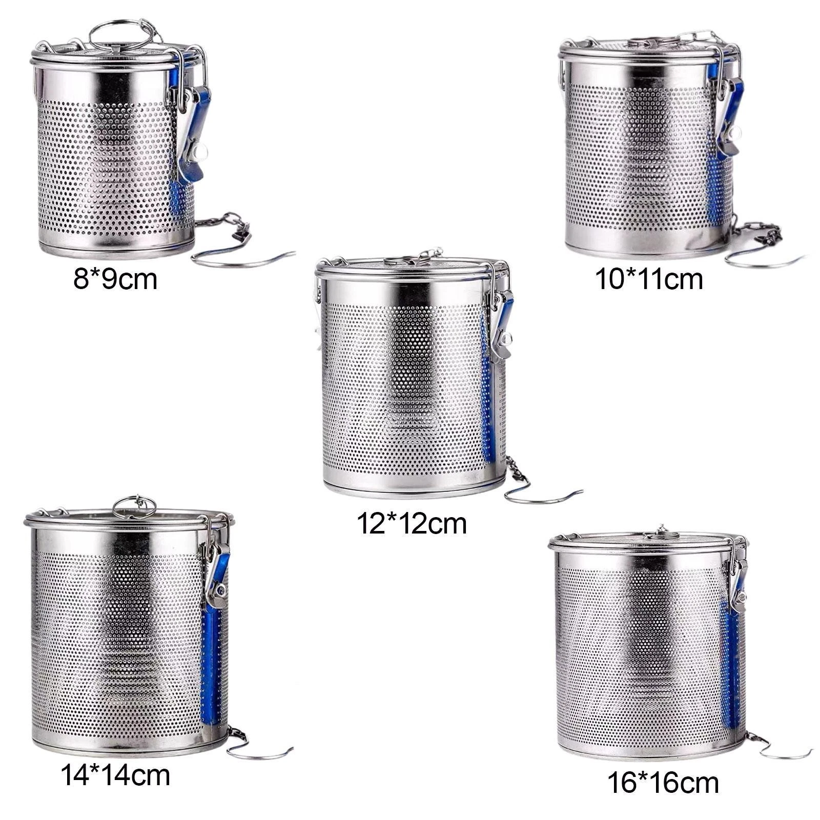 Mesh Tea Strainer Infuser Loose Leaf Tea Steeper Multipurpose Stainless Steel