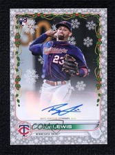 2022 Topps Holiday Mega Box Silver Metallic 7/10 Royce Lewis #WHA-RL Auto 0b0
