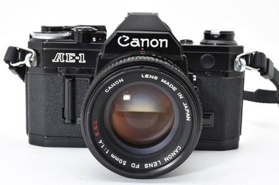 Canon AE-1 FD 50mm F1.4 S.S.C. Lens Set 2790963 | eBay