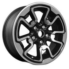 2016-2018 Ram Pickup--1500 17 Polished Black Oem Factory Wheel Rim 5ur34trmaa