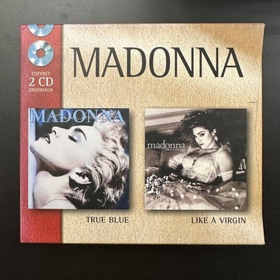 Madonna - True Blue / Like A Virgin - Coffret 2CD Original - FRANCE - BOX 2CD