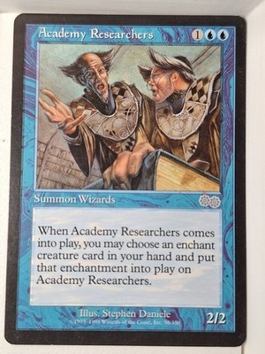 Academy Researchers - Urza's Saga - Magic the Gathering MTG Nice!