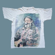 Nomadi Augusto Daolio T Shirt Vintage Anni 80/90 Grafica Allover Single Stitch 