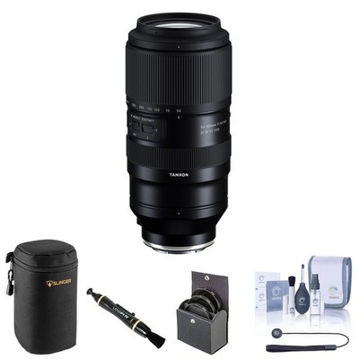 Tamron 50-400mm f/4.5-6.3 Di III VC VXD Lens for Sony E Bundle with 67mm Filter
