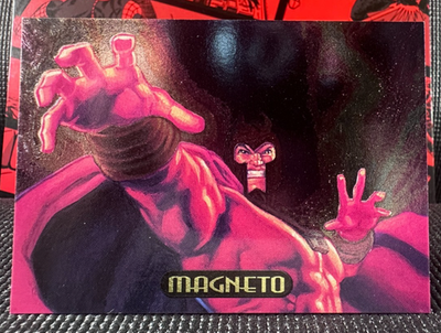 #ad #ad 1994 Marvel Masterpieces Power Blast MAGNETO #6 CLEAN Pack Fresh NM M $4.99