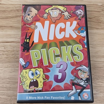 Nick Picks Vol. 3 (DVD, 2006) Spongebob Jimmy Neutron Fairly OddParents