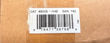 Leviton 49255-H48 Flat Quickport 2RU 48-Port Patch Panel Black