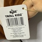 Russ Troll Kidz Rudy Plush Doll Reindeer Outfit Green Hair 1993 with hang tag — photo 3