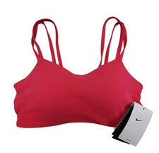 Nike Zenvy Sports Bra L Pink Light Support Training Infinasoft Dri-Fit