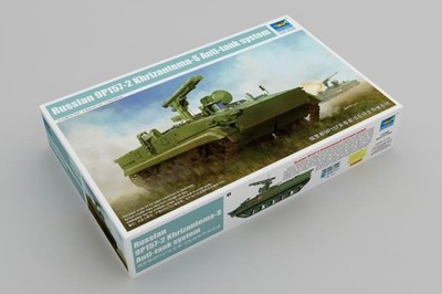 1:35 TRUMPETER KIT Russian 9P157-2 Khrizantema-S Anti Tank System TR09551 Model