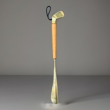 VTG Brass And Wood Shoe Horn Golf Club 17  