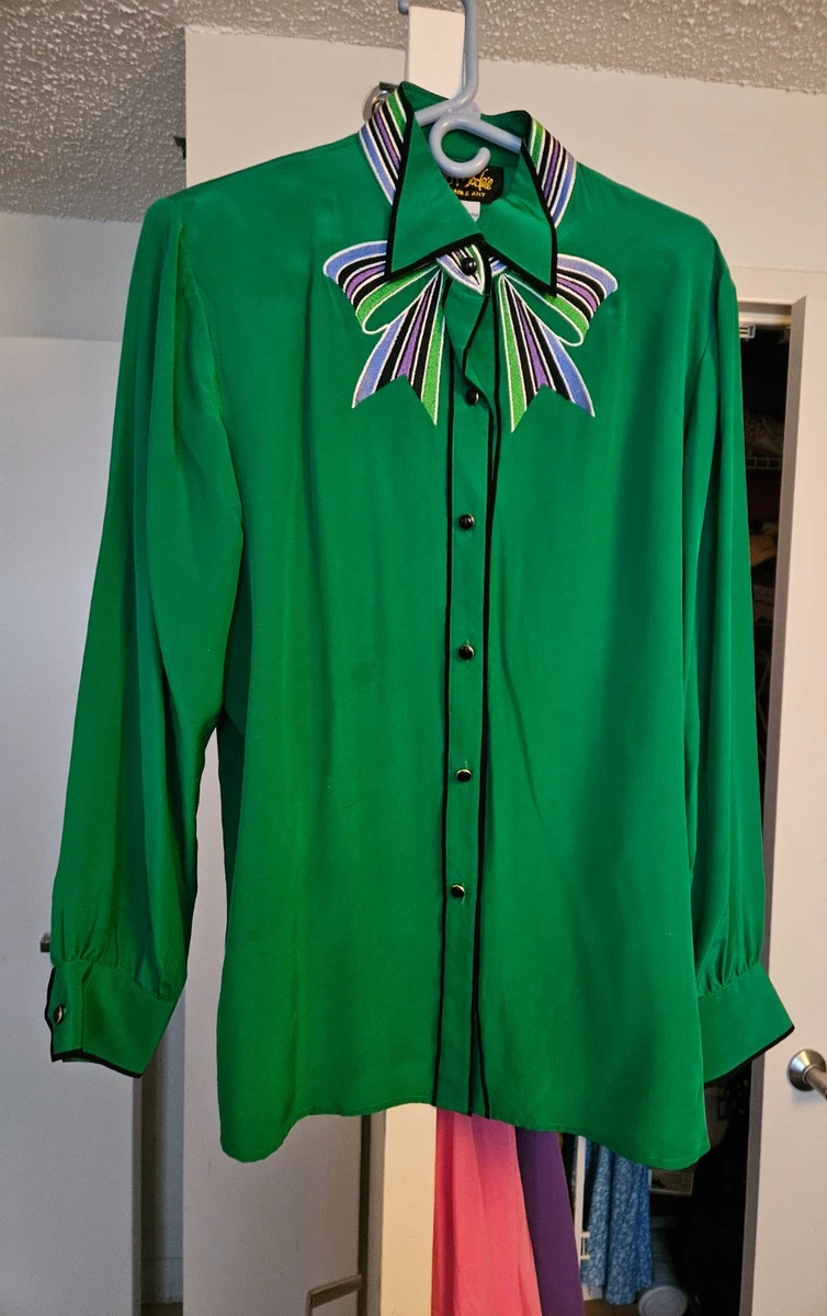 Vintage Plus Sized Bob Mackie Wearable Art Size 2x Bl