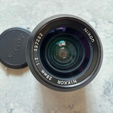 Nikon NIKKOR 28mm F2 Prime Lens Excellent Condition for Photography