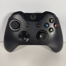 Microsoft XBOX ONE Black Wireless Controller Model 1697 Working Tested