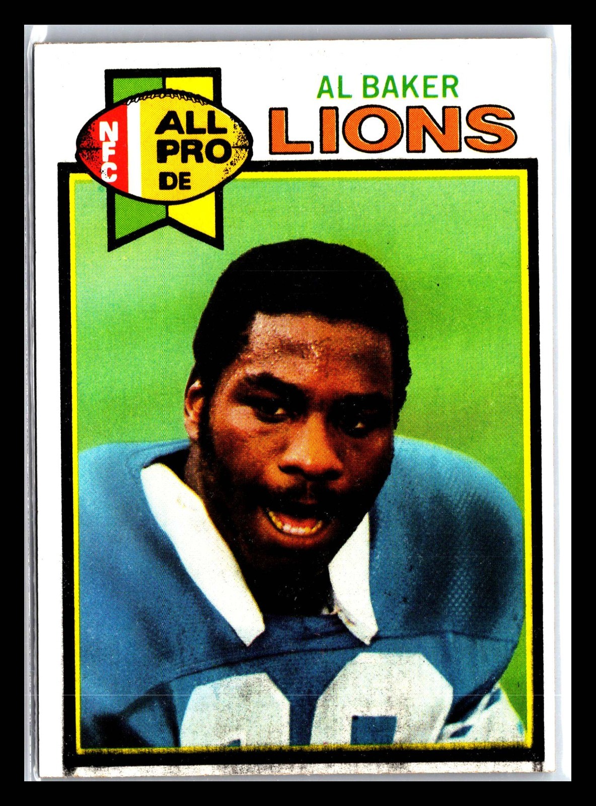 1979 Topps - Al Baker #75 (RC) Detroit Lions Rookie