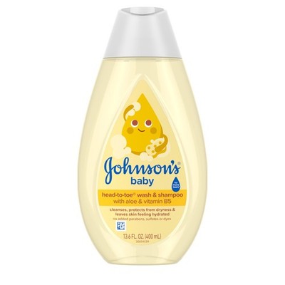 Johnsons Baby 13.6 fl. oz Head-to-Toe Baby Body Wash and Shampoo