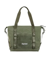 Supreme Zip Tote Olive Tote Bag FW20 Travel Bag New Box Logo
