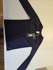 Size 7 Boys Vinyard VINES Rash Guard Color Nautical Navy New