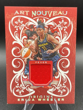 Erica Wheeler 2024 Origins WNBA Art Nouveau Indiana Fever #AN-EW