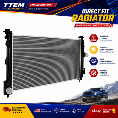 2951 Radiator For Jeep Compass Patriot Dodge Caliber Avenger 2.0L 2.4L 2.7L 3.5L