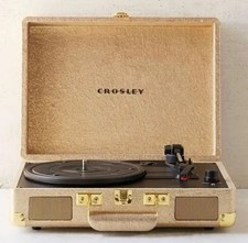 Crosley Cruiser X Gold Turntable - Limited Urban Outfitters Exclusive Edition