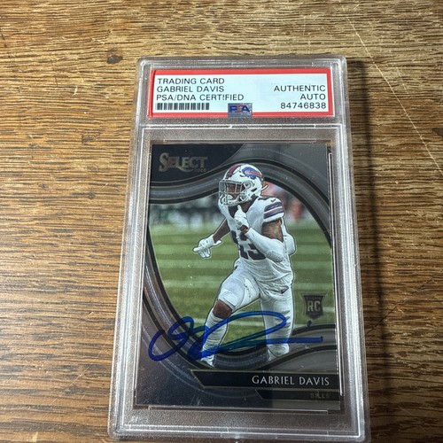 2020 Gabriel Davis Rookie Card On Card Auto Psa