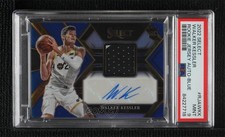 2022 Select Rookie Jersey Blue Prizm 48/49 Walker Kessler PSA 9 MINT Auto 0zk4