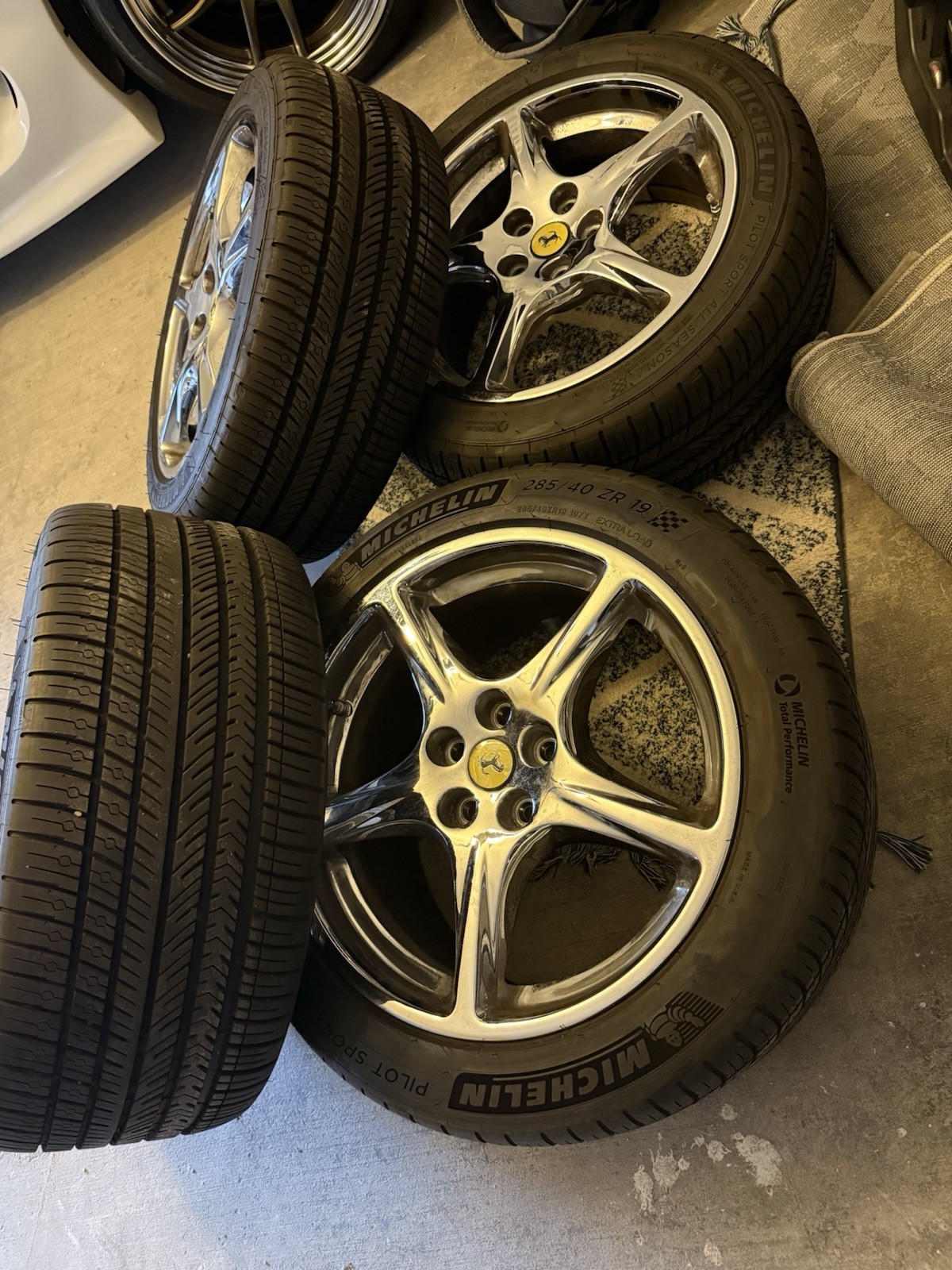 Ferrari 612 Scaglietti 18" 19" inch rim OEM 2005 2006 2007 2008 2009 Wheel SET