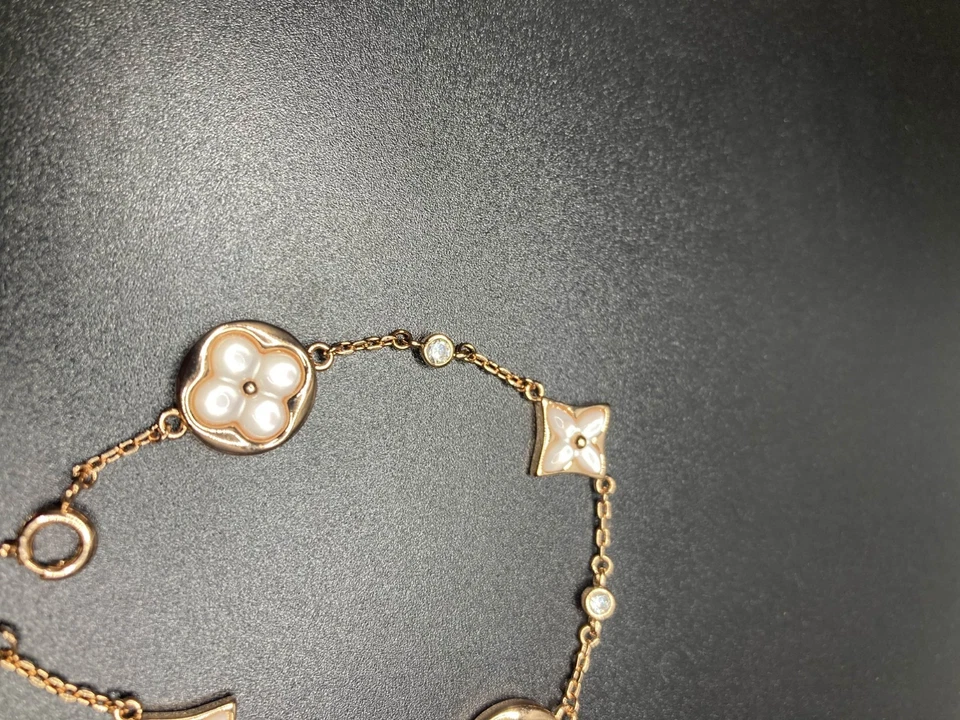 Pulsera Louis Vuitton Tono Plata Dije ¡Envío Gratis! Foto 4 de 4