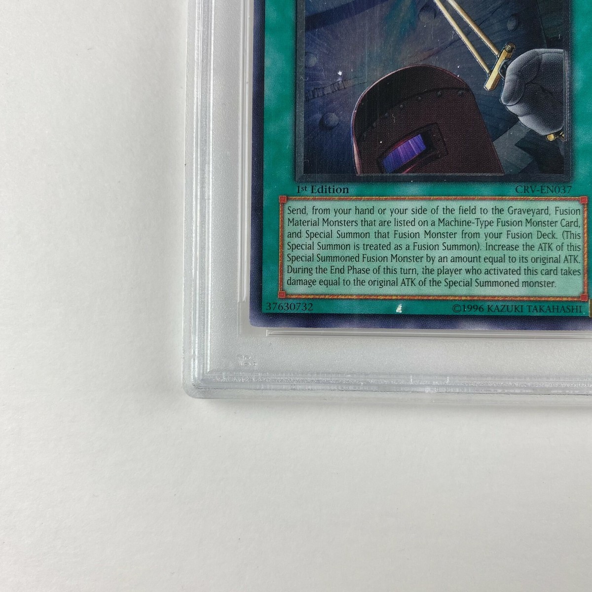 PSA 10 YuGiOh Power Bond CRV-EN037 1st Edition Ultimate Rare PSA 10 YuGiOh Power Bond CRV-EN037 1st Edition Ultimate Rare