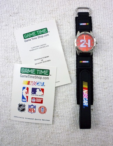 Game Time NASCAR Ken Schrader # 21 Quartz Watch - Picture 2 of 9