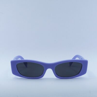CELINE CL40245U 78A Shiny Lilac/Smoke 55-19-135 Sunglasses 