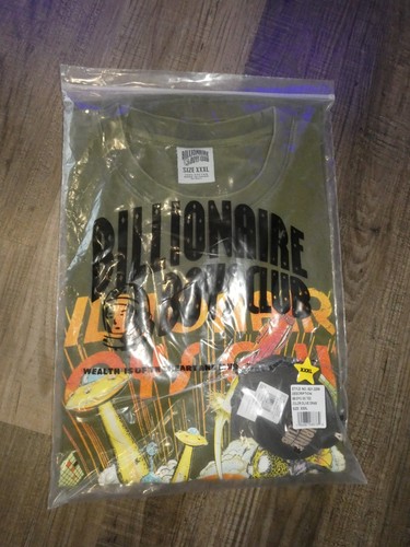 Billionaire Boys Club Mens Short Sleeve Tee T-Shirt Dark Green XXXL 3XL NWT