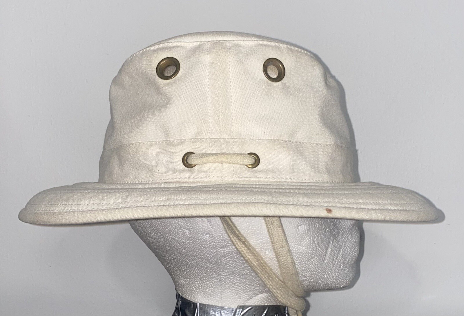 Tilly Endurables Bucket Hat Sz 7 3/8 White Outdoor Explorer Sun Hat eBay