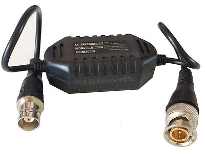 1CH HD CVI TVI AHD Camera Video Ground Loop Isolator Adapter Passive Video Balun