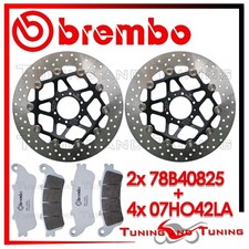 Dischi Freno Anteriori BREMBO + Pastiglie PER HONDA XL VARADERO 1000 1999 2000