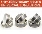 2003 Harley-Davidson 100th Anniversary universal long stripe sticker decal