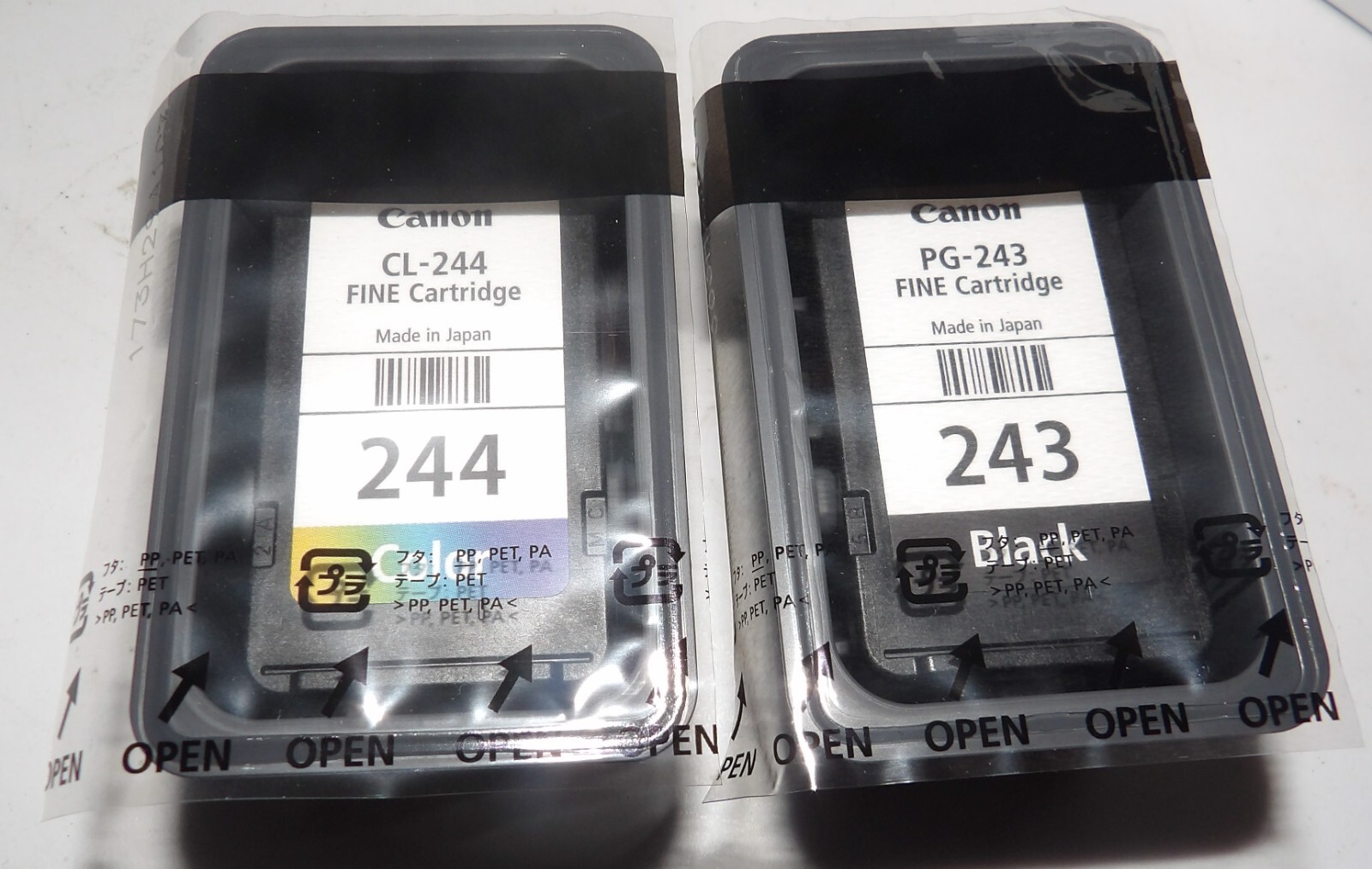 Value Pack Canon Ink 243 And 244 Genuine Canon 243/244 Printer Ink