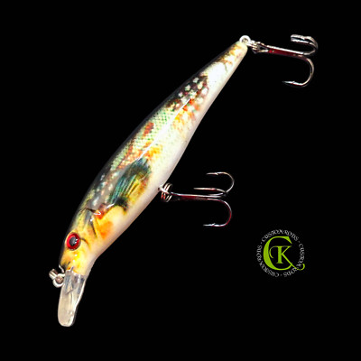 Twitchbait 11cm Swimbait Wobbler Minnow Runner Crankbait Kunstköder Zander Hecht