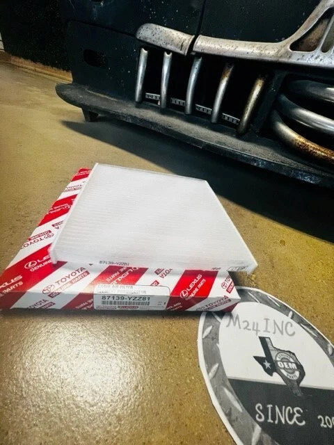 FILTRO CABINA AIRE ACONDICIONADO ORIGINAL LEXUS ES300 ES330 (2002-2006) 8713-YZZ19 187139-YZZ81 Foto 2 de 2