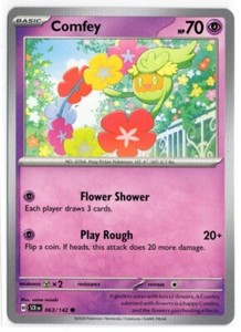 Pokemon - 063/142 Comfey - Stellar Crown - NM/M