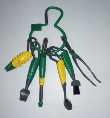 Backyard Safari Outfitters Inspector Detective Archeologist Toy Tools Keychain