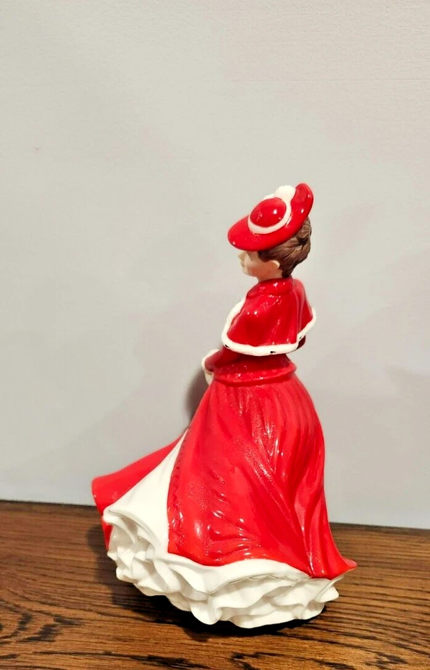 Royal Doulton Bone China Figurine Christmas Celebration - Pretty Ladies - HN4721 - Image 2 of 4