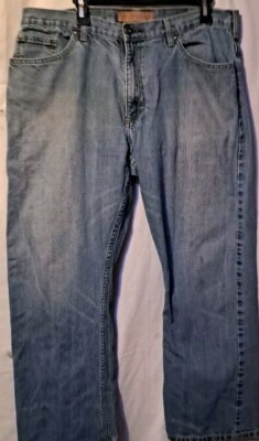 Lee Riders Bootcut Dungarees Loose Jeans Union Made USA Mens 37x31 