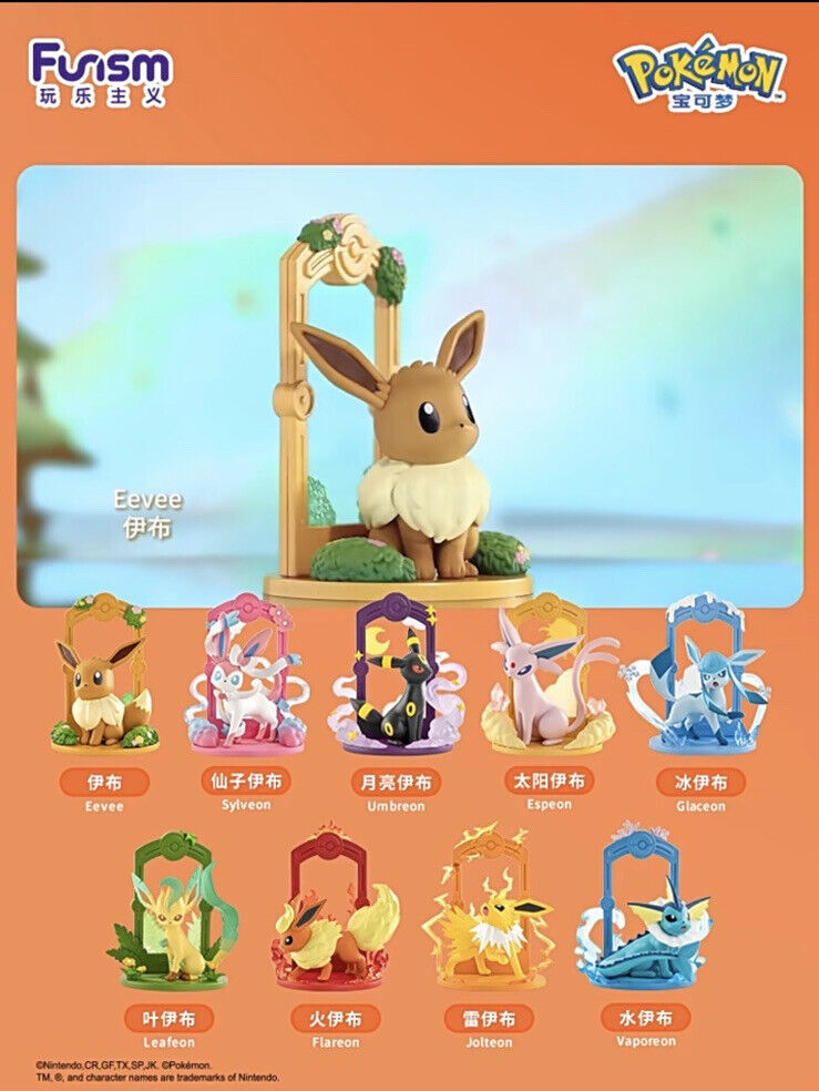 Funism Pokemon Eevee Evolution Series Blind Box Collectable Figures – NEKO  STOP