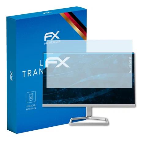atFoliX Displayschutzfolie für HP M22f Schutzfolie klar Folie