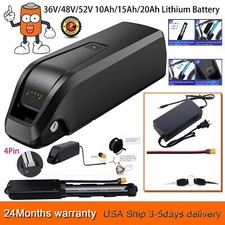 36V 48V 52V 2000W Hailong Ebike Battery Electric Bike Lithium Battery kit 4-Pin