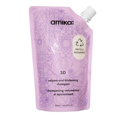 Amika 3D Volume & Thickening Shampoo 500ml