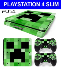 Sticker Skin Mine C for PS4 SLIM Wrap Vinyl + Controller