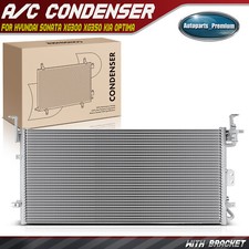 New AC Condenser w/ Bracket for Hyundai Sonata XG300 XG350 Kia Magentis Optima